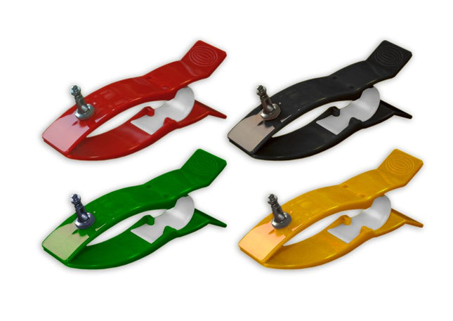 Clip electrode set (yellow, green, red and black), K09F/C (silver/silver chloride)