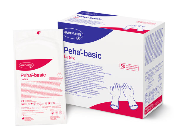 Peha-basic LATEX OP-Handschuhe, Gr. 5,5
