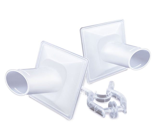 CO-BVF™ PFT-Set, BVF mit ovalem Mundstück, Beisskante und Nasenklemme