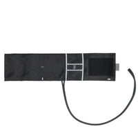 Velcro cuff for strong arms 15x64cm, 1-hose, black