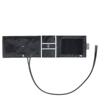 Hakenmanschette f. Erw., 14x48cm, 1-Schlauch, schwarz