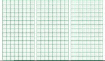 EKG-Papier f. Bosch 503 B/N, 135mmx30m