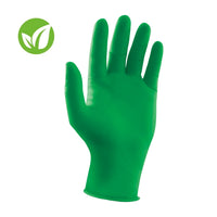 Nature Gloves, Nitrile Examination Gloves L, powder-free, green