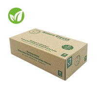 Nature Gloves, Nitrile Examination Gloves L, powder-free, green