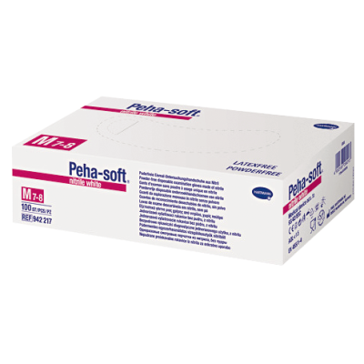 Peha-soft nitrile white puderfrei Gr. XL