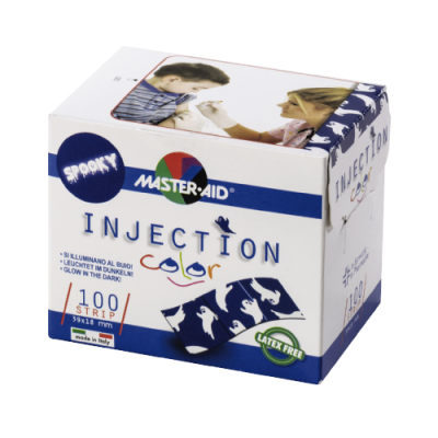 Injectionspflaster Master Aid, 3,8cm x 1,8cm Spooky, color
