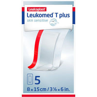 Leukomed T plus skin sensitive, steriler Transparentverband, WA 15,0 cm x 8,0 cm