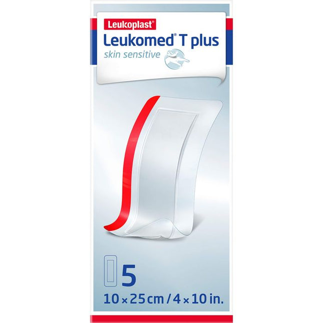 Leukomed T plus skin sensitive, steriler Transparentverband, WA 25,0 cm x 10,0 cm