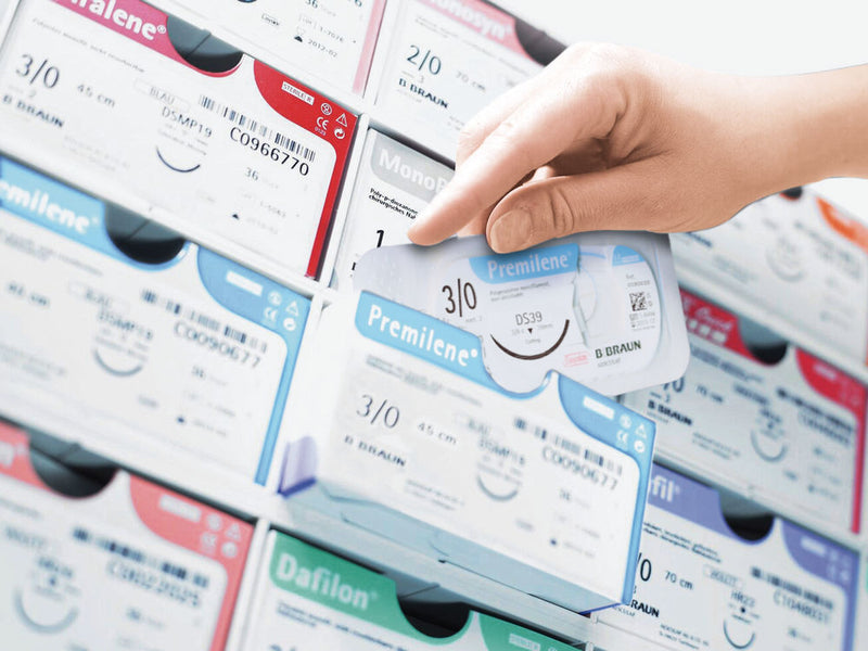 B. Braun Premicron suture material