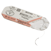 Nahtmaterial Ethicon MONOCRYL PLUS UNGEF MONOFIL, FS2, USP 5/0, Fadenlänge 70cm