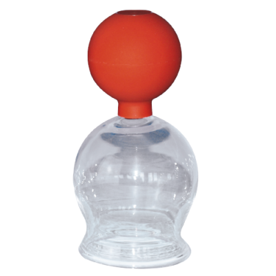 Cupping Glass Gr.3 with Olive and Ball, ø 4,4cm