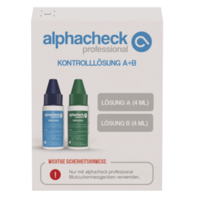 alphacheck professional Kontrolllösung A+B im Kombipack