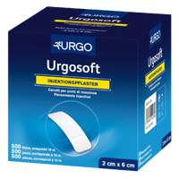 Urgosoft Injection Plasters for Sensitive Skin, All-round Adhesive 2 x 6 cm