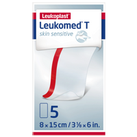 Leukomed T skin sensitive, sterile transparent film dressing 15.0 cm x 8.0 cm