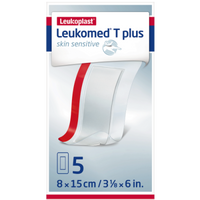 Leukomed T plus skin sensitive, steriler Transparentverband, WA 15,0 cm x 8,0 cm