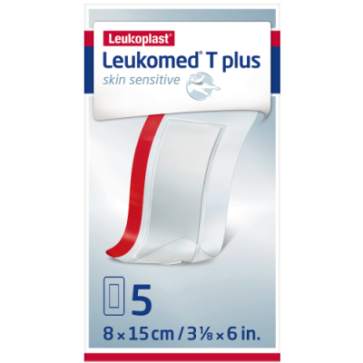 Leukomed T plus skin sensitive, steriler Transparentverband, WA 15,0 cm x 8,0 cm