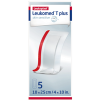 Leukomed T plus skin sensitive, steriler Transparentverband, WA 25,0 cm x 10,0 cm