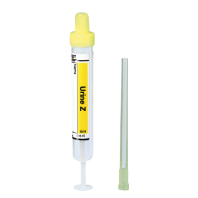 Urin-Monovette®8,5ml Papieretikett, beschreibbar
