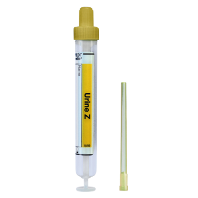 Urin-Monovette®10ml Papieretikett, beschreibbar
