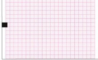 EKG-Papier f. Nihon Kohden FQW 210-3-140, Faltp. 210x140mm, 215 Blatt, ECG 9130