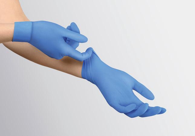 Peha-soft nitrile, steril, puderfrei, Gr. M, mittel