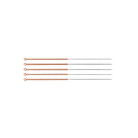 TeWa Acupuncture Needles, CB-Type 0.25x25mm, sterile, without Guide Tube, Copper Coil Handle