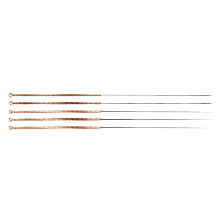 TeWa Acupuncture Needles, CB-Type 0.25x40mm, sterile, without Guide Tube, Copper Coil Handle