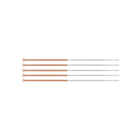TeWa Acupuncture Needles, CB-Type 0.30x30mm, sterile, without Guide Tube, Copper Coil Handle