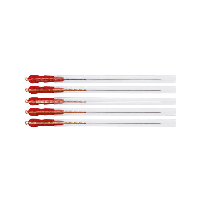 TeWa Acupuncture Needles, CJ-Type 0.16x30mm, sterile, with Guide Tube, Copper Coil Handle