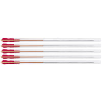 TeWa Acupuncture Needles, CJ-Type 0.25x40mm, sterile, with Guide Tube, Copper Coil Handle