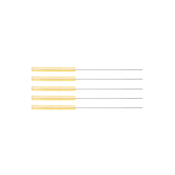 TeWa Acupuncture Needles, PB-Type, yellow, 0.30x30mm, sterile, without Guide Tube, Plastic Handle