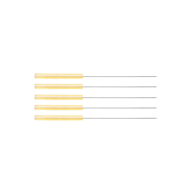 TeWa Acupuncture Needles, PB-Type, yellow, 0.30x30mm, sterile, without Guide Tube, Plastic Handle