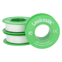 Leukosilk 1.25cmx5m, without protective ring