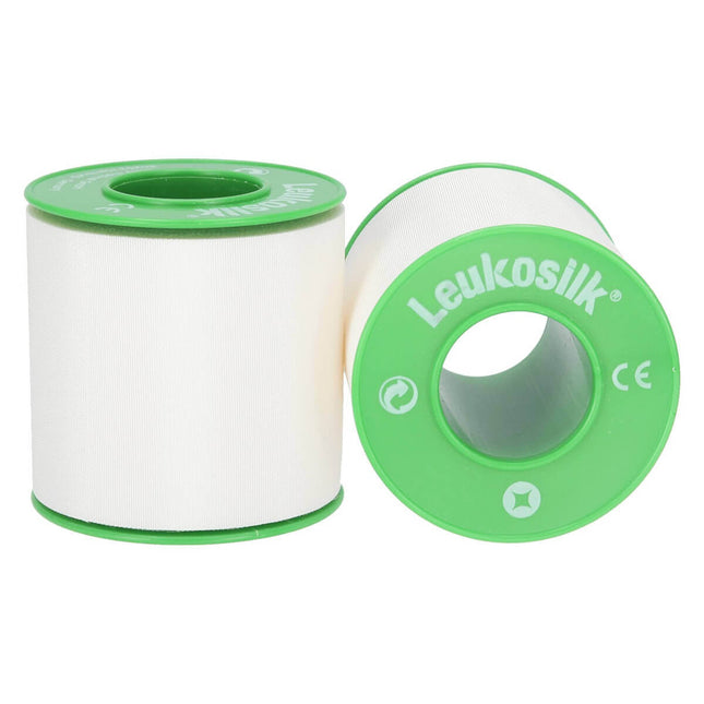 Leukosilk 5cmx5m, without protective ring