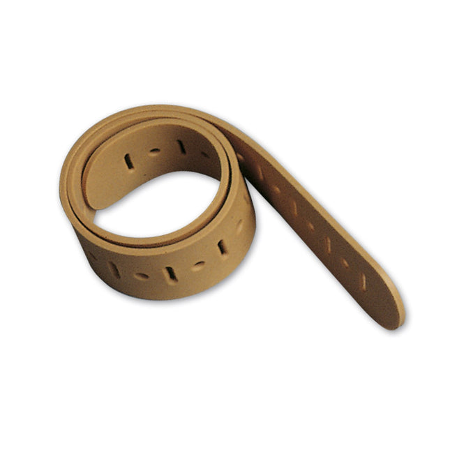 Spannband aus Gummi 3x45cm, 1 Loch-Schl. Reihe