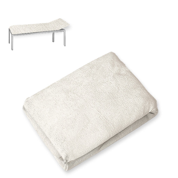 Liegenbezug Frottee silber 80x200cm