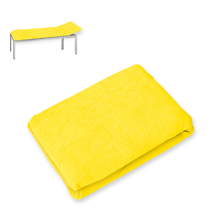 Liegenbezug Frottee gelb 80x200cm