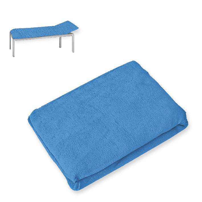 Liegenbezug Frottee aqua 80x200cm