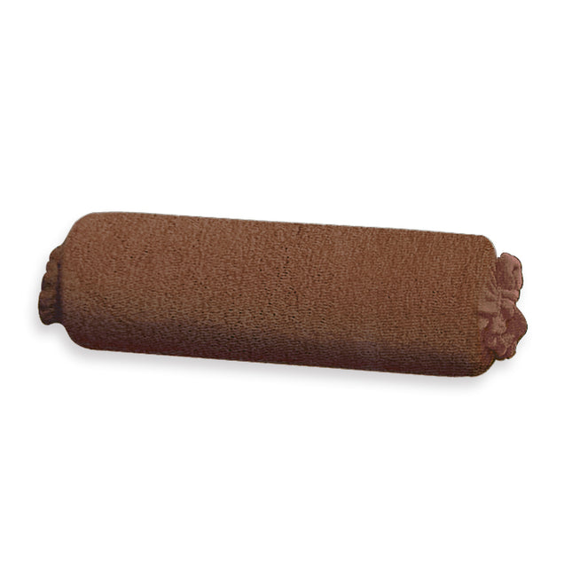 Nackenrollenbezug 40 cm/13 cm Ø, Nougat