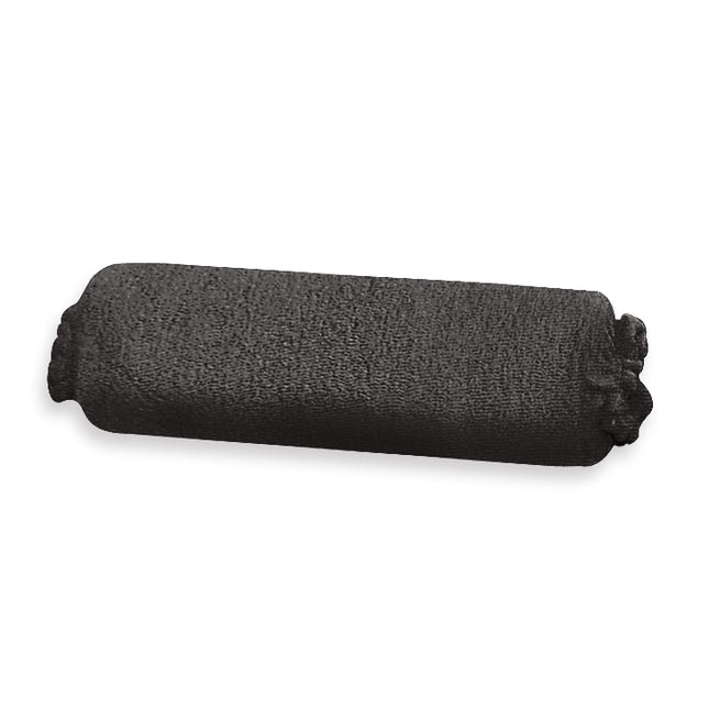 Nackenrollenbezug 40 cm/13 cm Ø, Schwarz