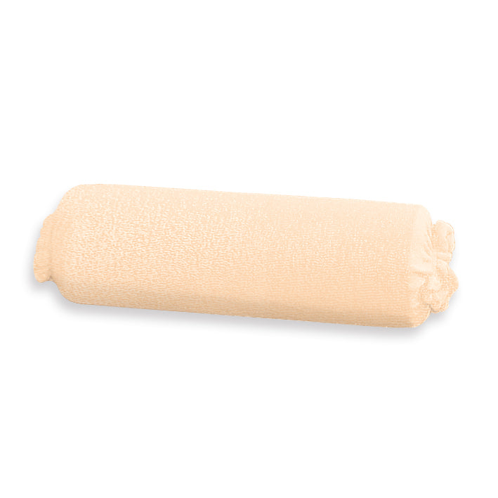 Nackenrollenbezug beige, 50cm, Ø15cm