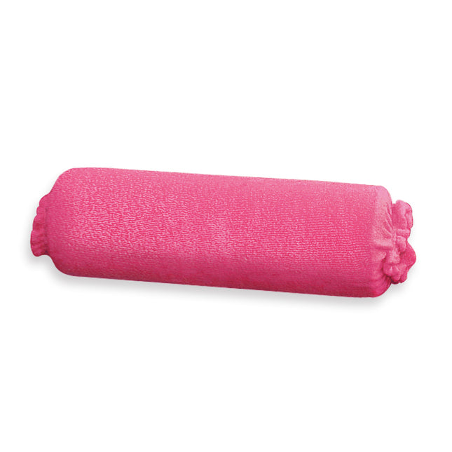 Nackenrollenbezug pink, 50cm, Ø15cm