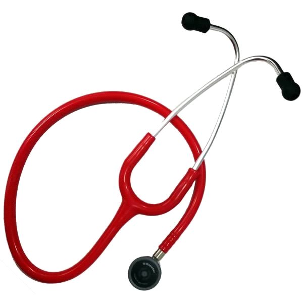 Stethoskop duplex® 2.0 rot, Aluminium