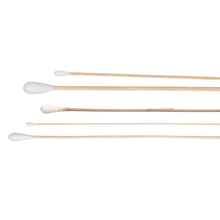 Wooden cotton swabs, length 25cm, swab Ø10x35mm