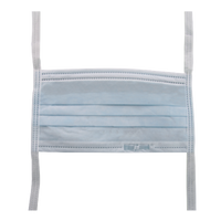 care & serve PREMIUM wiroCARE TIE Medizinische PP Gesichtsmasken Typ II, blau, 3-lagig