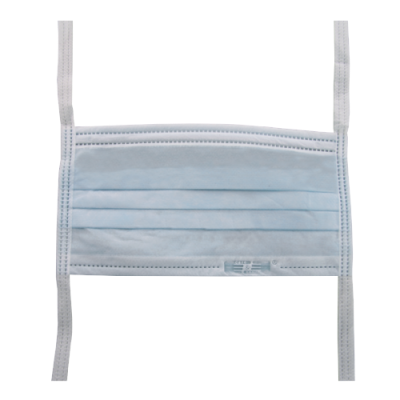 care & serve PREMIUM wiroCARE TIE Medizinische PP Gesichtsmasken Typ II, blau, 3-lagig