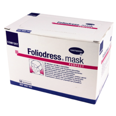 Medizinischer Mundschutz - OP-Masken Foliodress Mask Comfort Perfect, grün