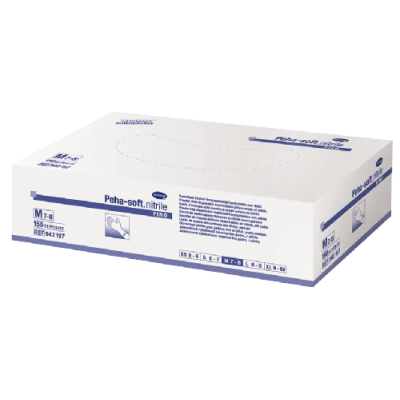 Peha-soft nitrile fino, puder- u. latexfrei, unsteril, Gr. M
