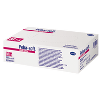 Peha-soft nitrile white puderfrei, Gr. S