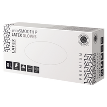 wiroSMOOTH P, Latex Gloves, white, XL powdered
